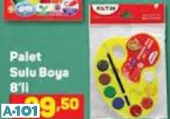 FATİH PALET SULU BOYA 8'Lİ